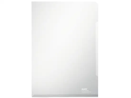 Sichthüllen Leitz 4155-00-00 41550000 A5 farblos 150my Kunststoff (PVC) Kantenklebung, Pack 10 Stk