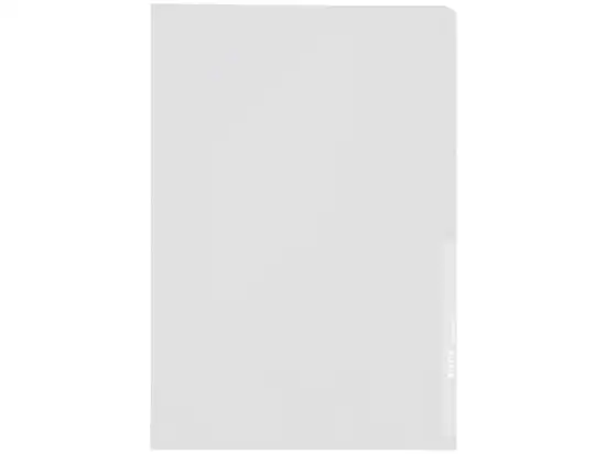Sichthüllen Leitz 4105-00-00 41050000 A5 farblos 150my Kunststoff (PVC) Kantenverschweißt, Pack 100 Stk