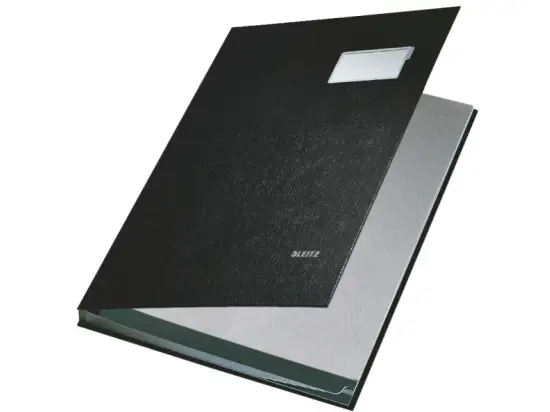 Unterschriftenmappe Leitz 5701-00-95 57010095 10 Fächer, schwarz