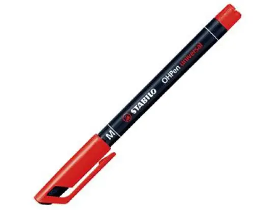 Folienschreiber Stabilo 843/40 OHPen universal rot