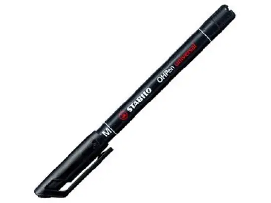 Folienschreiber Stabilo 843/46 OHPen universal schwarz