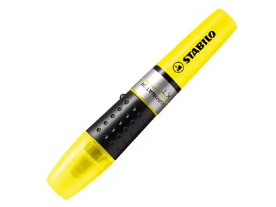 Textmarker Stabilo 71/24 Luminator 2-5mm, Keilspitze, gelb
