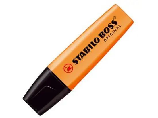 Textmarker Stabilo 70/54 Boss Original 2-5mm, Keilspitze, orange