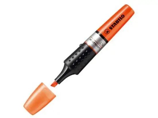 Textmarker Stabilo 71/54 Luminator 2-5mm, Keilspitze, orange
