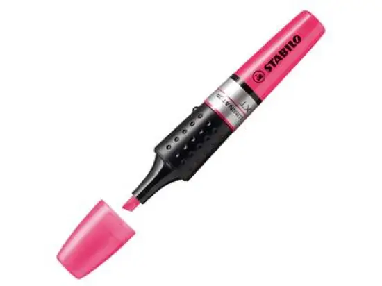 Textmarker Stabilo 71/56 Luminator 2-5mm, Keilspitze, pink