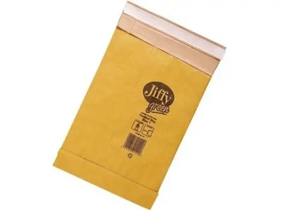Papierpolstertaschen Jiffy 30001311 413317 Größe: 1 (165 x 280 mm), Haftklebung mit Abdeckstreifen, braun, Pack 100 Stk