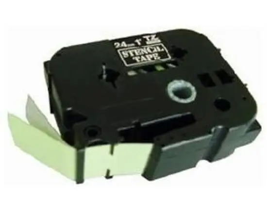 Schriftband-Kassette Brother STe-151 TZe-Tape 24mm (0.94"), 3m, nicht laminiert, für elektrolyt. Beschriftungen