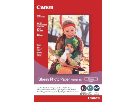 Papier Canon 0775B003 GP-501 10x15cm, 210g, Fotoglanz, Pack 100 Blatt