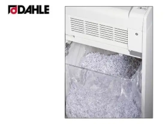 Auffangbeutel für Aktenvernichter Dahle 20704-07511 20704 45 Liter, transparent, Pack 10 Stk