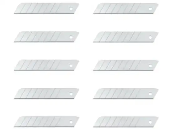 Cutter-Ersatzklinge Wedo 7818 78 18 Breite: 18 mm, abbrechbar, Blister 10 Stk