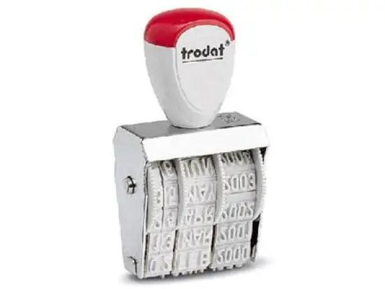 Datumstempel Trodat 54131 1010 Monate in Buchstaben 4mm