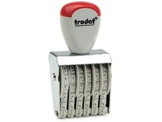 Stempel Trodat 511546 Nummern 6-stellig 4mm
