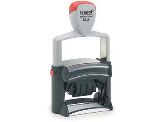 Selbstfärbender Stempel Trodat 515460 professional 5460 Datum 56x33mm ohne Textplatte