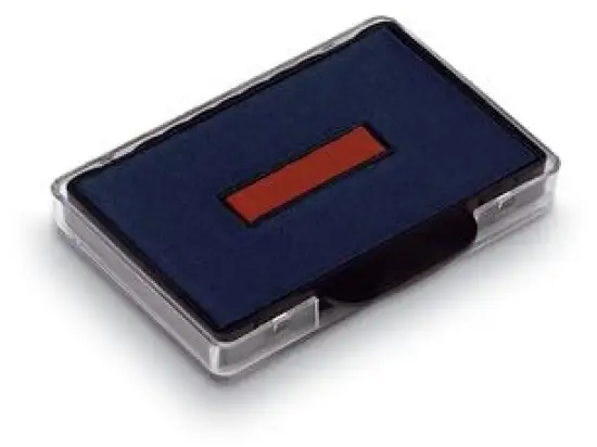 Austauschkissen Trodat 515832 6/58/2 blau/rot für 5208, 5480, 5485