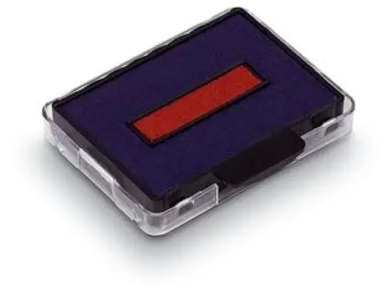 Austauschkissen Trodat 51475032 6/4750/2 blau/rot für 4750/4755, Blister 2 Stk