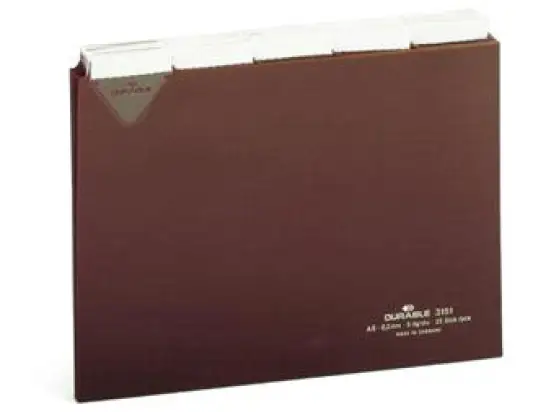 Leitregister Durable 3151-11 315111 A5-quer, 5-teilig, Tabs, Kunststoff (PP)