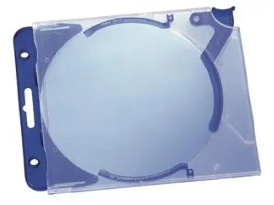 CD / DVD-Hülle Durable 5269-06 526906 Quickflip Complete 1CD transparent SlimCase, Pack 5 Stk