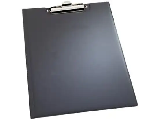 Klemmbrettmappe Durable 2359-01 235901 A5, Kunststoff (PP)-Überzug, schwarz