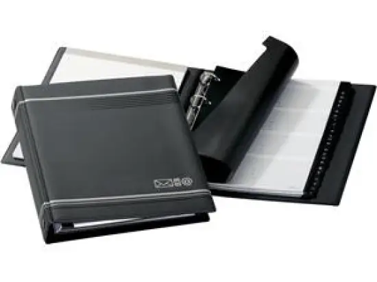 Telefonringbuch Durable 2377-58 237758 Telindex A5, 4 Ringe, Folie, matt, anthrazit