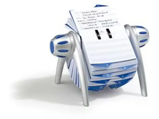 Rollkartei Durable 2416-23 241623 Telindex Flip Vegas 500Karten offen silber 21,5x12x18,5cm