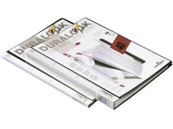 Sichtbuch Durable 2431-01 243101 Duralook Plus schwarz A4 10Hüllen Kunststoff (PP)