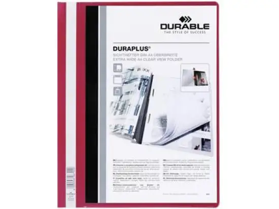 Angebotshefter Durable 2579-03 257903 Duraplus A4 rot