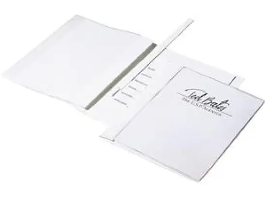 Schnellhefter Durable 2589-02 258902 Duraplus De Luxe weiß A4 Kunststoff (PVC) extrabreit mit Abheftschiene