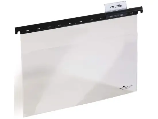 Hängetasche Durable 2604-19 260419 transparent Kunststoff, Sichtreiter