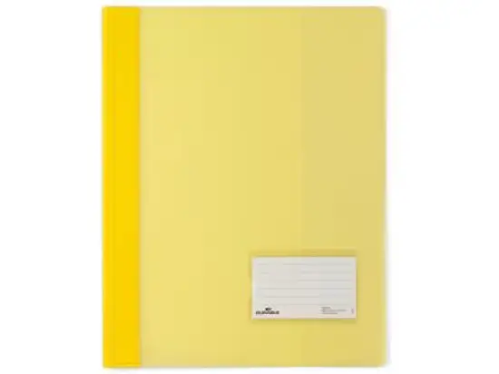 Schnellhefter Durable 2680-04 268004 gelb A4 Kunststoff (PVC) matttransluzent