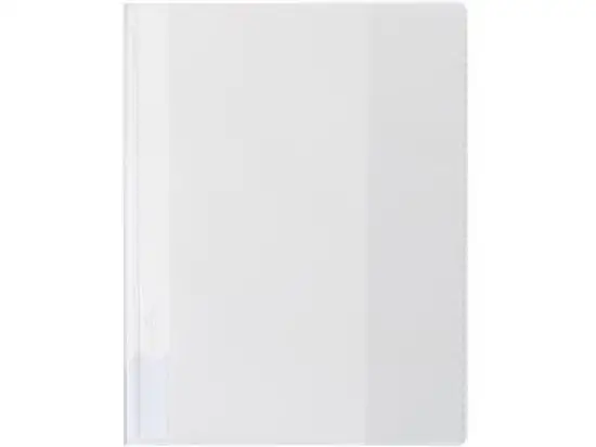 Schnellhefter Durable 2681-02 268102 weiß A4 Kunststoff (PVC) Innentasche Außenfenster, Rücken transluzent