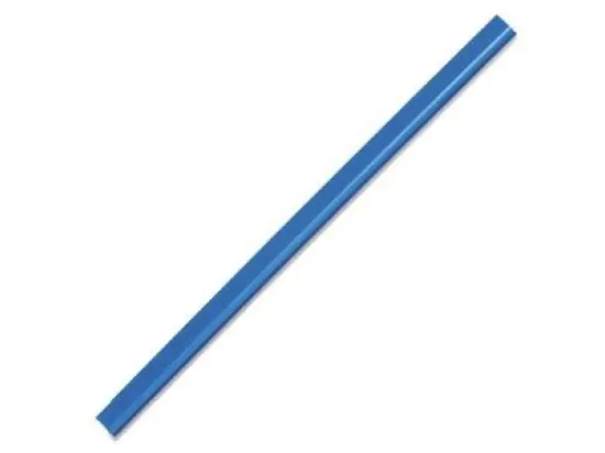 Klemmschiene Durable 2901-06 290106 A4, 6mm, Kunststoff, blau, Pack 100 Stk