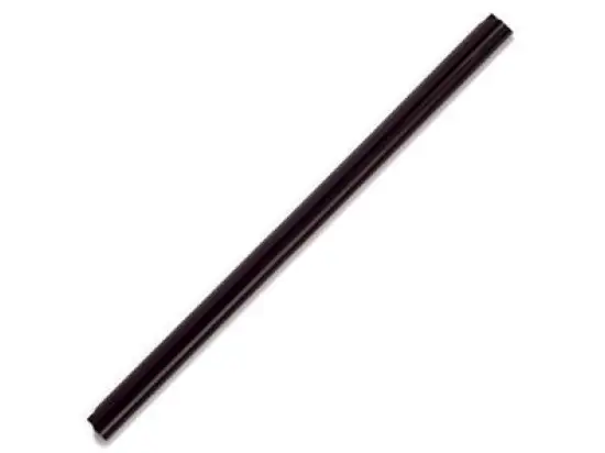 Klemmschiene Durable 2909-01 290901 A4, 9mm, Kunststoff, schwarz, Pack 25 Stk