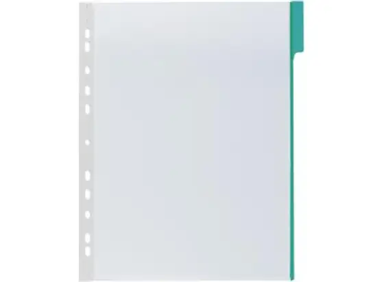 Sichttafel Durable 5607-05 560705 Funktion A4-hoch, Hartfolie, grüner Reiter, Pack 5 Stk