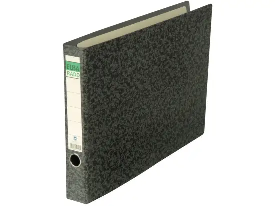 Ordner Elba 400122690 11315 Rado A3-quer, 55mm, Hartpappe, schwarz