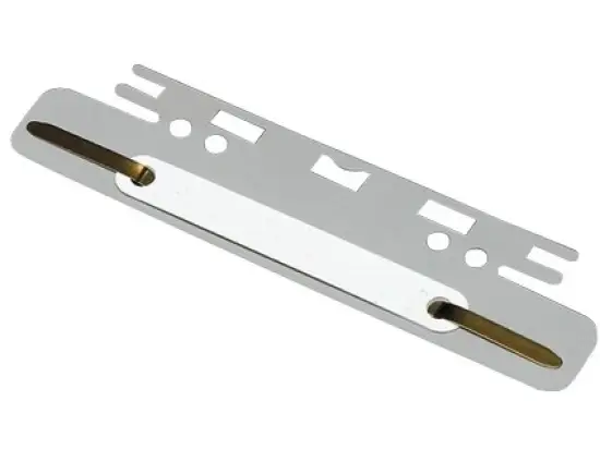 Einhängeheftstreifen Elba 100551905 27592 kurz, Kunststoff (PVC), weiß, Pack 25 Stk