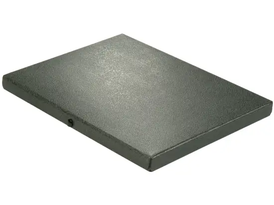 Dokumentenmappe Elba 400000993 31412 A4, Hartpappe, schwarz, Druckknopfverschluss, Füllstärke: 20mm (ca. 180 Blatt), 240x25x315mm
