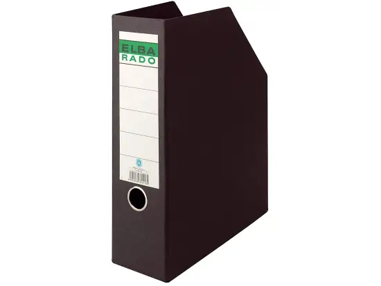 Stehsammler Elba 100420838 80418 A4, Hartpappe, schwarz, 85mm