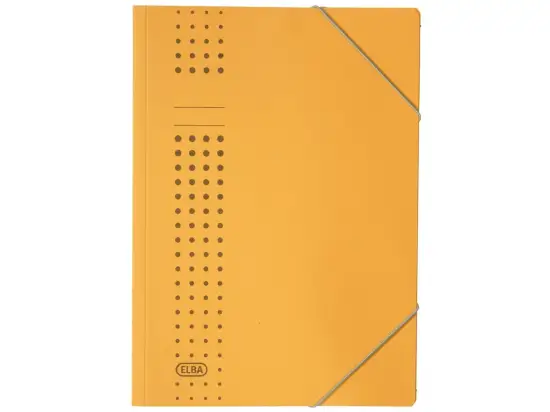 Eckspanner Elba 400010054 33470GB Chic A4, Karton 450g, gelb