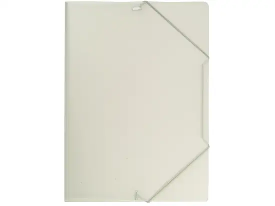 Eckspanner Elba 100421022 33490FL A4, PP, für 50 Blatt, farblos/transluzent, Pack 10 Stk