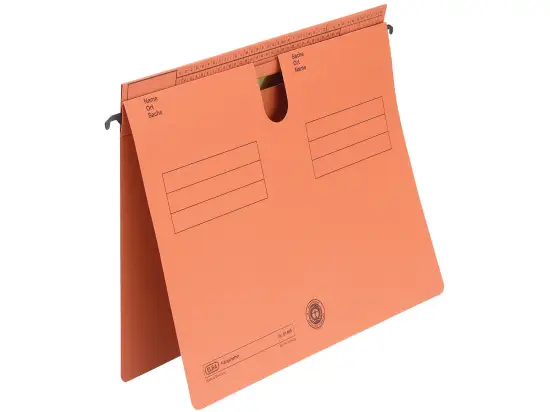 Hängehefter Elba 100570008 81459OG Sorte 81 A4, Manilakarton 250g, kaufmännische Heftung + Amtsheftung, orange
