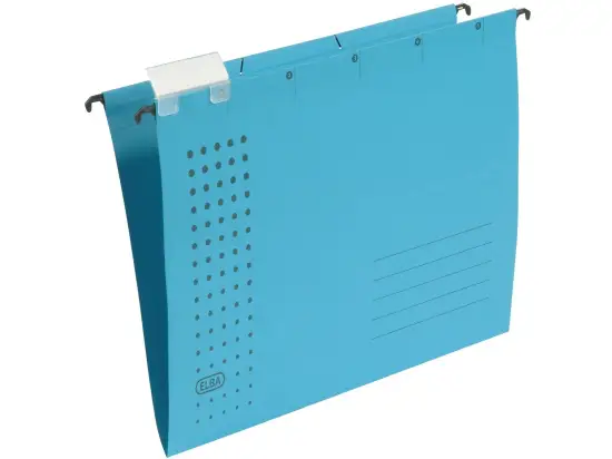 Hängemappe Elba 100552083 85740BL Chic Ultimate A4, Canson Karton 240g, blau, Pack 25 Stk