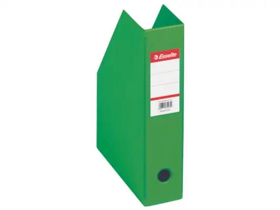 Stehsammler Esselte 56006 grün Kunststoff 70mm mit auswechselbarem Rückenschild