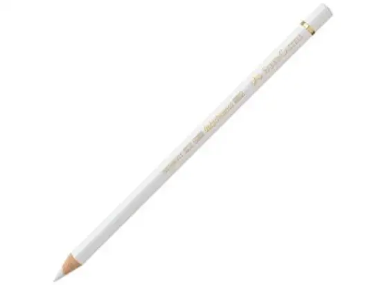 Künstlerfarbstift Faber-Castell 110101 Polychromos Schreibfarbe: (101) weiß, Pack 6 Stk