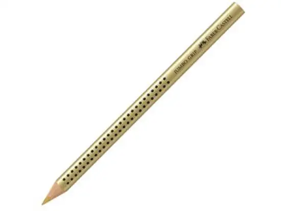 Buntstift Faber-Castell 110981 Jumbo Grip Schreibfarbe: gold