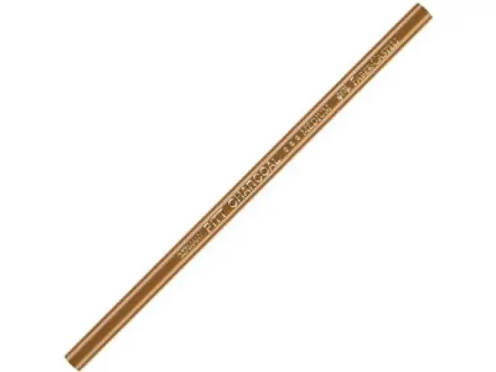 Reißkohlestift Faber-Castell 112995 Pitt Monochrome medium fettfrei, Pack 6 Stk