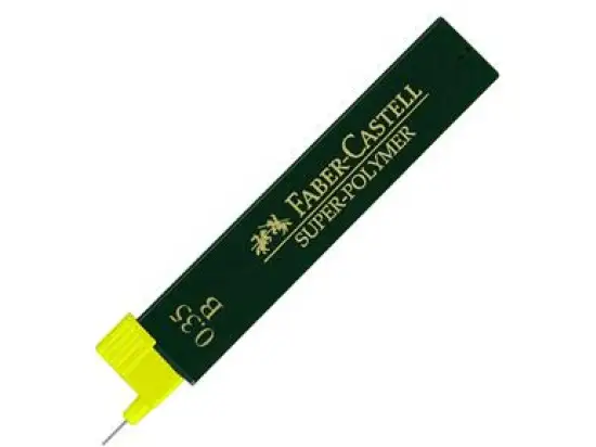 Feinmine Faber-Castell 120301 Stärke: 0,3 mm, Härte: B, Dose 12 Stk