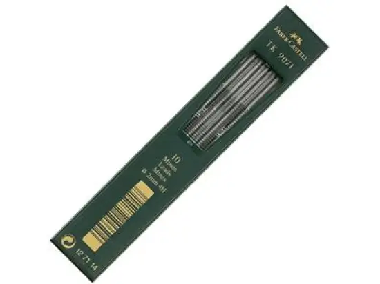 Fallmine Faber-Castell 127114 TK9071 Stärke: 2mm, Härte: 4H, Dose 10 Stk