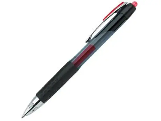 Gelroller Uni-Ball Signo 207 UMN-207 142221 Strichstärke: 0,4mm Schreibfarbe: rot, Pack 12 Stk