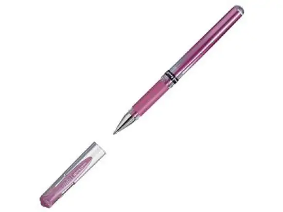 Gelroller Uni-Ball Signo broad UM-153 146830 Strichstärke: 0,6 mm, Schreibfarbe: pink-metallic