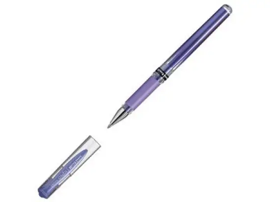 Gelroller Uni-Ball Signo broad UM-153 146838 Strichstärke: 0,6 mm, Schreibfarbe: violett-metallic